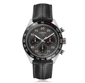 Tag heuer leather online